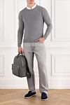 Corneliani  - 90% вовна, 10% кашемір. Країна виробник: Італія. Догляд: спеціалізоване чищення - фото 7