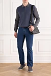 Corneliani  - 100% wool. Fastener: zipper. Country of manufacture: Italy. Care: specialized cleaning - photo 7