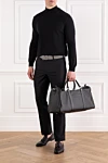 Corneliani  - логотип бренду. 100% шерсть. Колір: чорний. Країна виробник: Італія. Догляд: спеціалізоване чищення - фото 7
