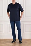 Scissor Scriptor  - 93% cotton, 6% cashmere, 1% elastane. button, zipper. two side, two back, one pocket for small items. Country of manufacture: Italy. Care: specialized cleaning - photo 7