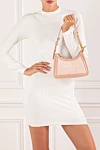  Balmain - вышитый логотип. 80% замша, 20% натуральная кожа. Размер: 23 x 15,5 x 7 см.. Длина ремня: регулируемый ремешок. внутренний карман для карт из тисненой кожи . видимая застежка-молния, кожаный бегунок PB. Страна производитель: Франция. Уход: специализированная чистка - фото 8