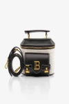  Balmain - логотип. 80% текстиль, 20% натуральная кожа. Длина ремня: регулируемый ремешок. наружный карман. видимая застежка-молния. Страна производитель: Франция. Уход: специализированная чистка - фото 8