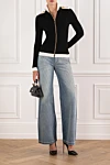 Balmain  - ромбоподібний дизайн. 100% бавовна. блискавка, гудзики. п'ять кишень. Країна виробник: Італія. Догляд: спеціалізоване чищення - фото 7