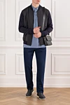 Brioni  - 100% бавовна. блискавка, гудзики. 5 кишень. Країна виробник: Італія. Догляд: спеціалізоване чищення - фото 7