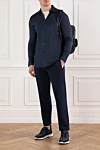 Brioni  - 100% бавовна. дві бічні кишені, одна задня кишеня. Країна виробник: Італія. Догляд: спеціалізоване чищення - фото 7