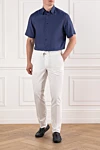 Brioni  - 100% льон. гудзики. Країна виробник: Італія. Догляд: спеціалізоване чищення - фото 7