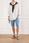 Brioni  - 100% лен. пуговицы. Страна производитель: Италия. Уход: специализированная чистка - фото 7