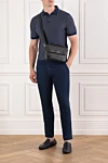 Brioni  - декоративная вязка. 100% хлопок. пуговицы. Страна производитель: Италия. Уход: специализированная чистка - фото 7