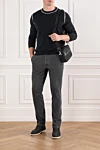 Brioni  - контрастні шви. 100% кашемір. Країна виробник: Італія. Догляд: спеціалізоване чищення - фото 7