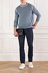 Brioni  - white inserts. 100% cashmere. Country of manufacture: Italy. Care: specialized cleaning - photo 7