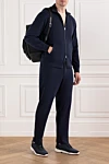  Brioni - 93% хлопок, 7% полиамид. молния. два боковых кармана. Страна производитель: Италия. Уход: специализированная чистка - фото 8