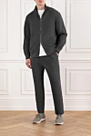  Brioni - 93% хлопок, 7% полиамид. молния. два боковых кармана. Страна производитель: Италия. Уход: специализированная чистка - фото 8