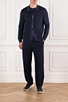  Brioni - 42% хлопок, 35% кашемир, 15% шелк, 8% полиамид. молния. два боковых кармана. Страна производитель: Италия. Уход: специализированная чистка - фото 8