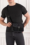  Dior - пряжка Dior 8. техническая ткань, хлопок и телячья кожа. Размеры: 26 x 18 x 6 см. Длинна ремня: 75123,5 см. передний плоский сетчатый карман. клапан с пряжкой Dior 8. Страна производитель: Франция. Уход: специализированная чистка - фото 10