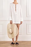 Alex Riviere  - 78% cotton, 22% silk. Fastener: zipper. Country of manufacture: Italy. Care: specialized cleaning - photo 7