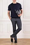 Jacob Cohen  - 92% cotton, 8% elastane. zipper, button. five pockets. Country of manufacture: Italy. Care: specialized cleaning - photo 7