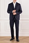 Sartoria Latorre  - 100% шерсть . пуговицы. два боковых кармана, один нагрудный карман. Страна производитель: Италия. Уход: специализированная чистка - фото 7