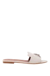 Loro Piana  - pendant. 100% goat suede. polished leather sole. Country of manufacture: Italy. Care: specialized cleaning - photo 5