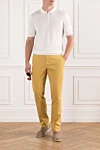PT01 (Pantaloni Torino)  - 64% linen, 34% cotton, 2% elastane. button, zipper. two side pockets, two back pockets. Country of manufacture: Italy. Care: specialized cleaning - photo 7