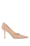  Jimmy Choo - JC emblem. 100% suede. Heel height: 85 mm. Country of manufacture: Italy. Care: specialized cleaning - photo 6