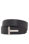  Tom Ford - T-shaped buckle. 100% genuine leather. Country of manufacture: Italy. Care: specialized cleaning - photo 4