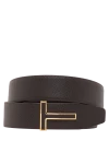  Tom Ford - T-shaped buckle. 100% genuine leather. Country of manufacture: Italy. Care: specialized cleaning - photo 4