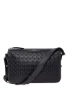  Serapian - woven nappa sheepskin and Italian calfskin. Dimensions: 25x16x9 cm. flat pocket. Strap length: adjustable leather shoulder strap. zip. Country of manufacture: Italy. Care: specialized cleaning - photo 6