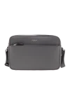  Serapian - Decoration: brand logo. Material: 100% Italian embossed calfskin. Dimensions: 25x17x7 cm. Front zipped pocket and flat pocket inside. Zipper. Country of manufacture: Italy. Care: specialized cleaning - photo 6
