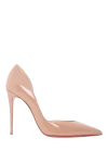  Christian Louboutin - червона підошва. 100% натуральна шкіра. Висота каблука: 100 мм.. Країна виробник: Італія. Догляд: спеціалізоване чищення - фото 6