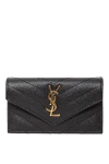 Saint Laurent  - логотип бренду. натуральна шкіра. Застібок: блискавка. Країна виробник: Італія. Догляд: спеціалізоване чищення - фото 5