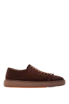Santoni  - 100% натуральна замша. шнурівка. гумова підошва. Країна виробник: Італія. Догляд: спеціалізоване чищення - фото 7