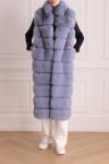 Heresis  - 100% natural fur, wool. Closure: zipper. two pockets. Country of manufacture: Italy. Care: specialized cleaning - photo 7