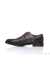  Barrett - Textured leather, crocodile leather inserts. 100% leather, 100% crocodile skin. Lace-up. Interior: Leather. Insole: Leather. Heel height: 2cm. Outsole: Other materials. Country of manufacture: Italy. Care: specialized cleaning - photo 6