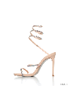 Rene Caovilla  - thin straps, rhinestones. genuine leather. Heel: 12 centimeters. Country of manufacture: Italy. Care: specialized cleaning - photo 9