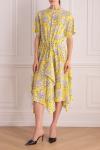 Valentino  - zipper. floral pattern. 100% silk. Country of manufacture: Italy. Care: specialized cleaning - photo 7