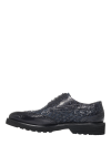 Tardini  - Woven, textured leather. 100% alligator leather. Lace. Interior finish: Leather. Insole: Leather. Heel height: 2 cm. Other materials. Country of manufacture: Italy. Care: specialized cleaning - photo 5