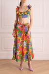 Zimmermann  - flounce. 100% linen. Closure: zipper. Country of manufacture: Italy. Care: specialized cleaning - photo 7