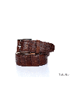  Cesare di Napoli - Textured leather. 100% crocodile leather. Size: Width 4cm. Buckle. Country of manufacture: Italy. Care: specialized cleaning - photo 6