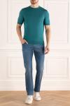 Cesare di Napoli  - Short sleeve. 100% silk. Country of manufacture: Italy. Care: specialized cleaning - photo 7