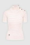  Dior - Decoration: short sleeves, striped pattern, buttons. 70% cashmere, 30% silk. Country of manufacture: Italy. Care: specialized cleaning - photo 8