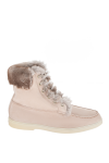  Santoni - fur. nubuck, fur. Heel height: 2 centimeters. lacing. Country of manufacture: Italy. Care: specialized cleaning - photo 8