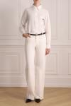  Miu Miu - Features: logo. cotton. Country of manufacture: Italy. Care: specialized cleaning - photo 10