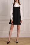  Prada - Decoration: metallic logo, plunging neckline, sleeveless, chest patch pocket, waist belt, flared fit. nylon. hidden zipper. Country of manufacture: Italy. Care: specialized cleaning - photo 8