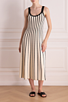  Zimmermann - stripe pattern. 85% viscose, 13% polyamide, 2% elastane. Country of manufacture: Italy. Care: specialized cleaning - photo 8