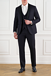  Corneliani - 100% шерсть. пуговицы. два боковых кармана, один нагрудный. Страна производитель: Италия. Уход: специализированная чистка - фото 8
