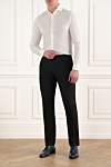 Corneliani  - 100% linen. Closure: buttons. Country of manufacture: Italy. Care: specialized cleaning - photo 7