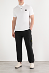 Stone Island  - brand logo. 95% cotton, 5% elastane. Closure: buttons. Country of manufacture: Italy. Care: specialized cleaning - photo 7