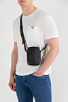  Bottega Veneta - woven leather. 100% calfskin. Dimensions: Width 12.5 cm, height 17.5 cm and depth 6.5 cm. Strap: Adjustable shoulder strap. Closure: zipper. Country of manufacture: Italy. Care: specialized cleaning - photo 8