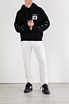 Off-White  - логотип бренда. Доплонительно: капюшон с кулиской. 100% хлопок. карман кенгуру. Страна производитель: Италия. Уход: специализированная чистка - фото 7