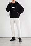Off-White  - логотип бренду. капюшон з куліскою. 100% бавовна. кишеня кенгуру. Країна виробник: Італія. Догляд: спеціалізоване чищення - фото 7